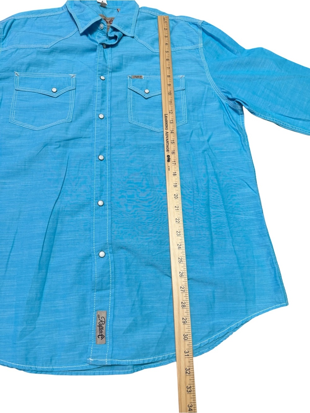 Rafter C Cowboy Collection Snap Button Shirt - Picture 10 of 10